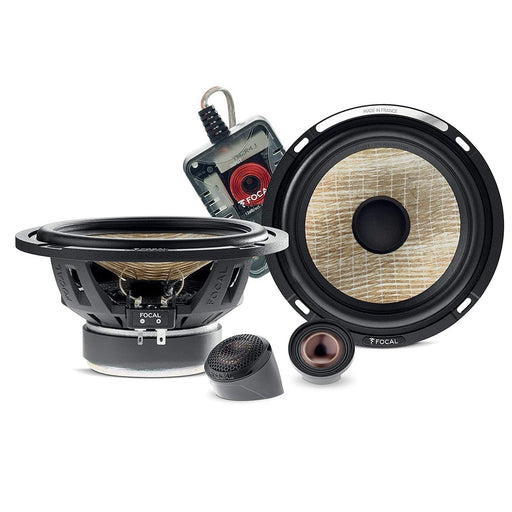 PS165FE Focal Flax EVO Cone 6.5" 2-Way Component Speaker Kit 140W Expert Series | TAM Tweeters Included