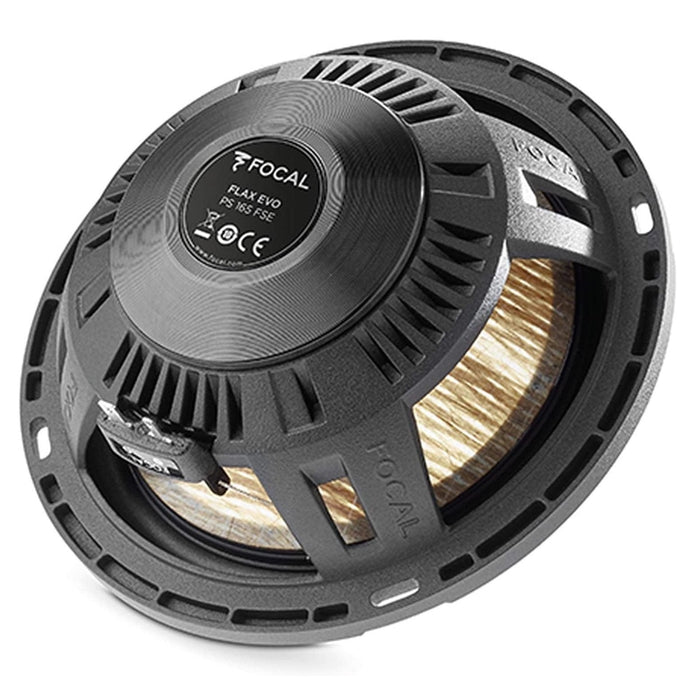 PS165FSE Focal Shallow Mount 6.5" 2-Way Component Car Speaker Kit 120W Flax EVO Expert Series | TAM Tweeters Included