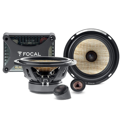PS165FXE Focal Flax EVO Cone 2-Way Component Car Speaker Kit 160W 6.5" and 3" Expert Series | TAM Tweeters Included