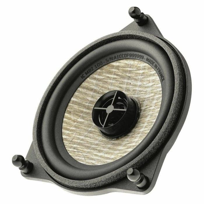 Focal IC-MBZ-100 4-Inch 2-Way Mercedes Coaxial Speaker Kit | Plug & Play No Modification Necessary